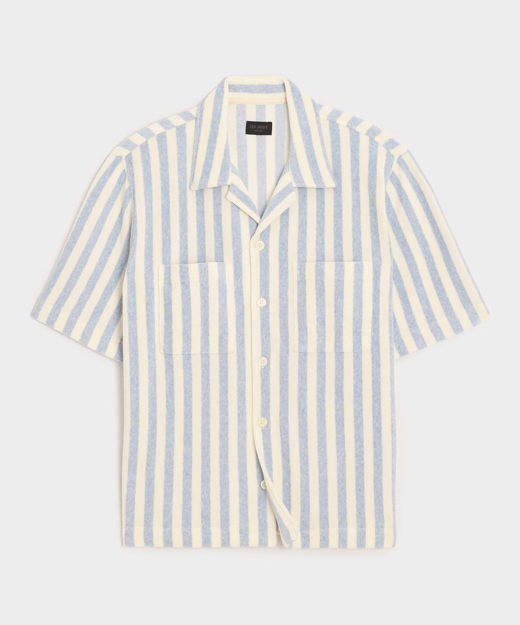 Striped Terry Polo