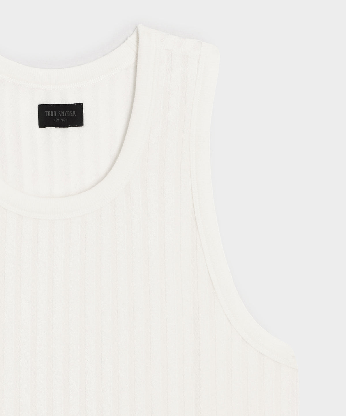 Ribbed Terry Tank