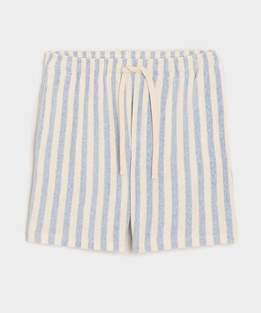 6" Striped Terry Short