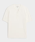 Ribbed Cotton Henley