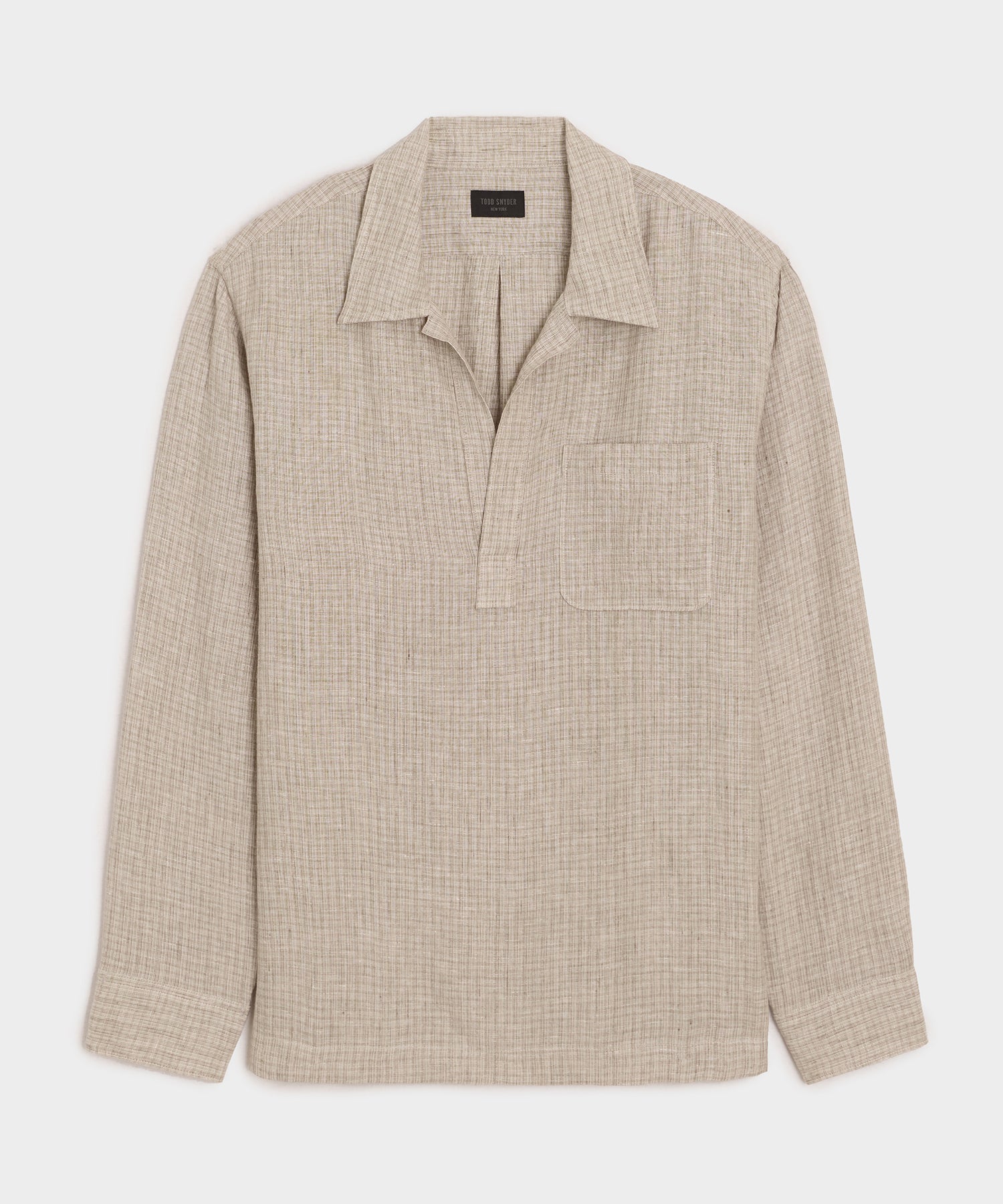 Striped Terry Polo in Light Blue Stripe – Todd Snyder