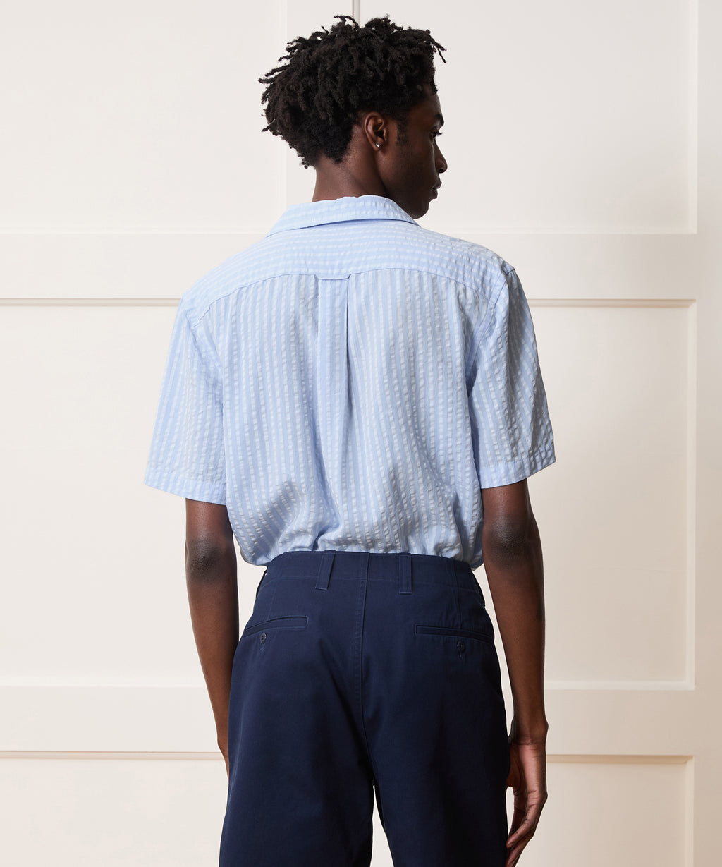 Seersucker Capri Shirt