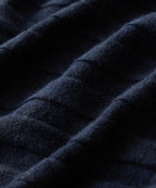 Ribbed Linen-Cotton Henley Sweater