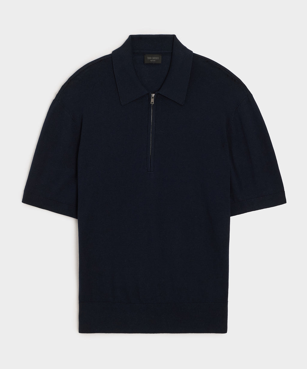 Kent Quarter-Zip Sweater Polo