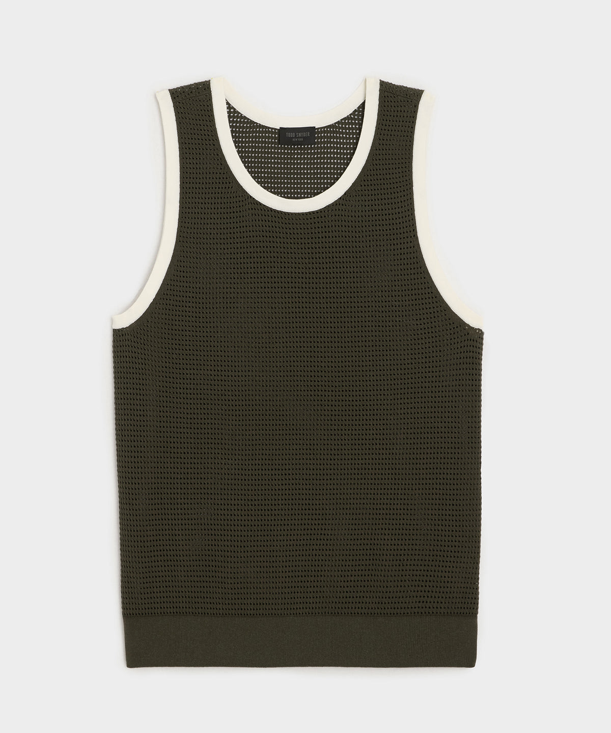 Tipped Luxe Mesh Tank