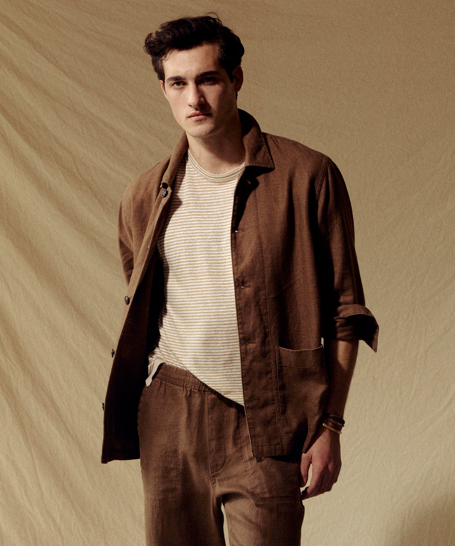 Linen Chore Coat in Cigar – Todd Snyder
