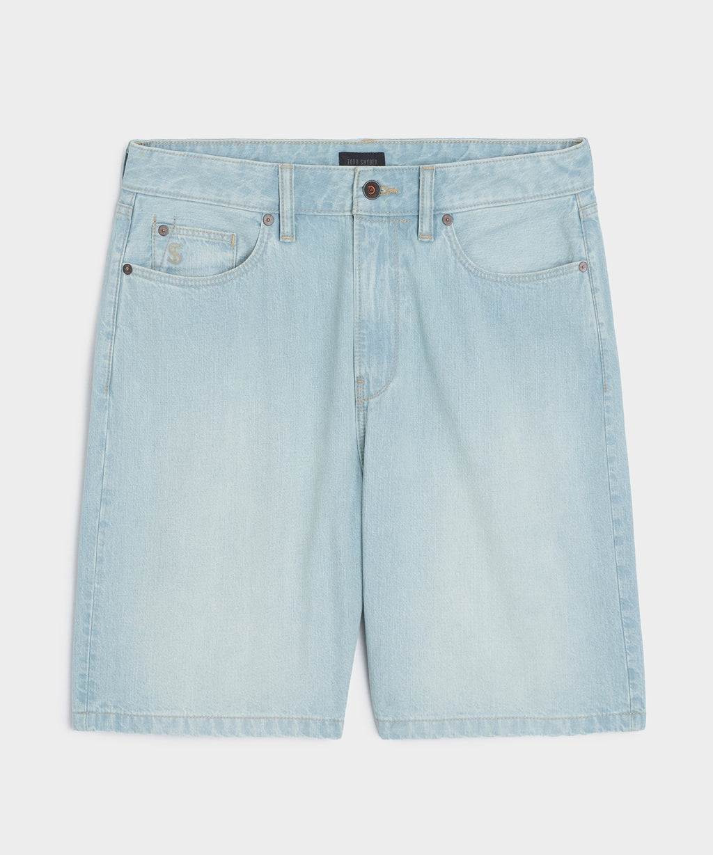 8" Relaxed Denim Short