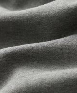 Cotton-Camelhair Fleece Hoodie in Grey Heather