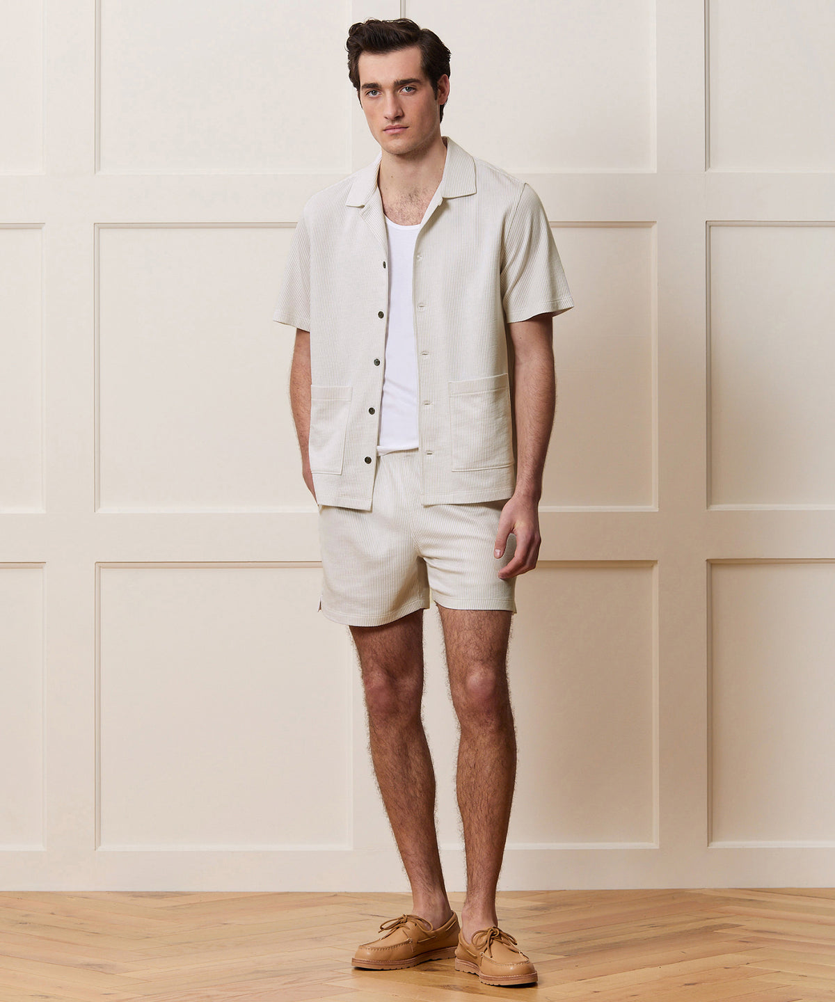 5" Seersucker Coaches Short