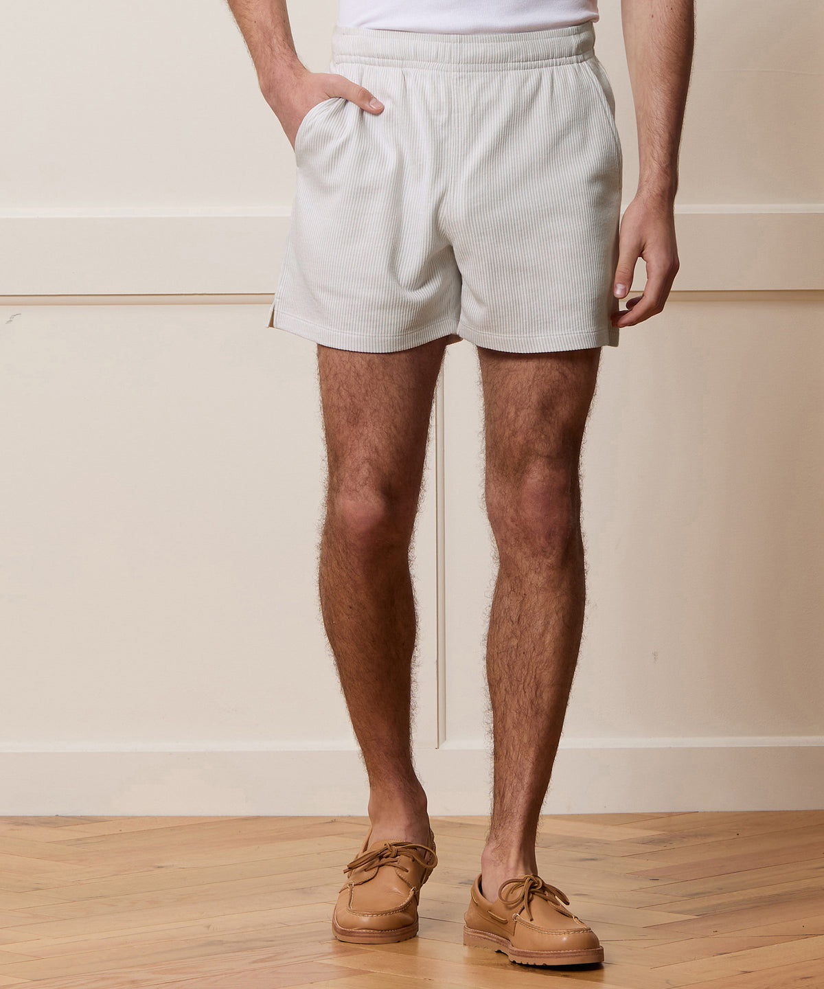 5" Seersucker Coaches Short