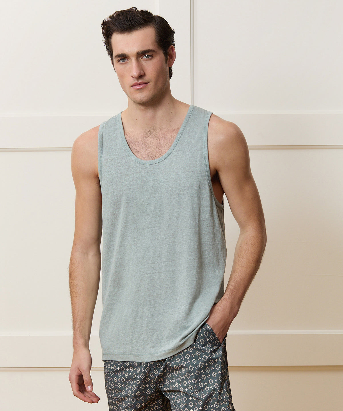 Linen Tank Top