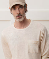 Linen Jersey Pocket Tee
