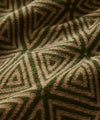 Terry Jacquard Cabana Polo Shirt in Green Leaf