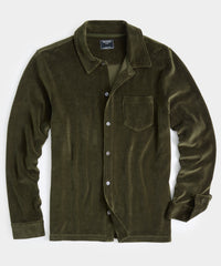 The Velour Tavern Polo in Snyder Olive