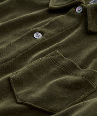 The Velour Tavern Polo in Snyder Olive