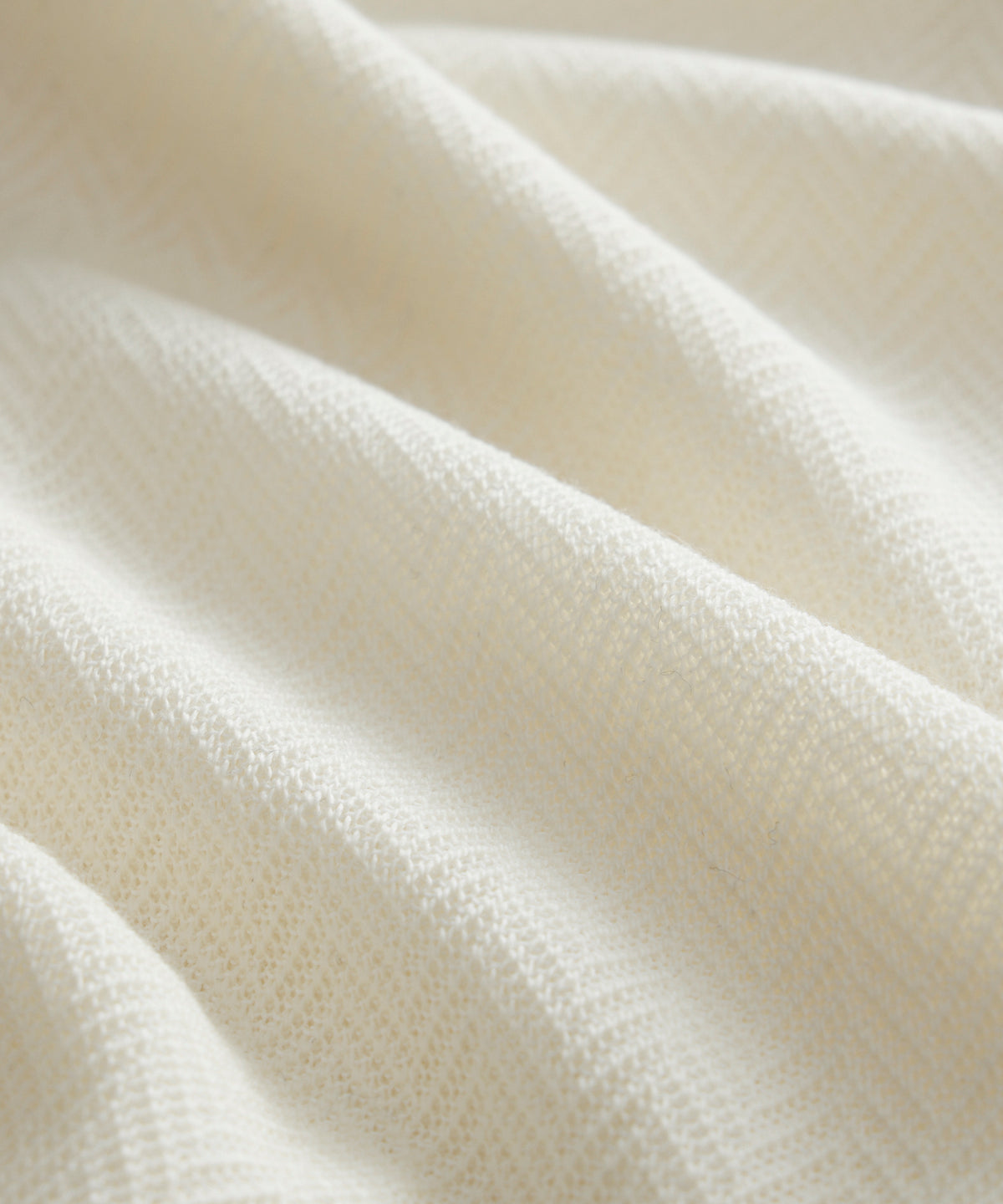 Herringbone Knit Overshirt in Bisque