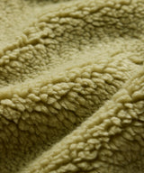 Sherpa Snap Pullover in Limeade