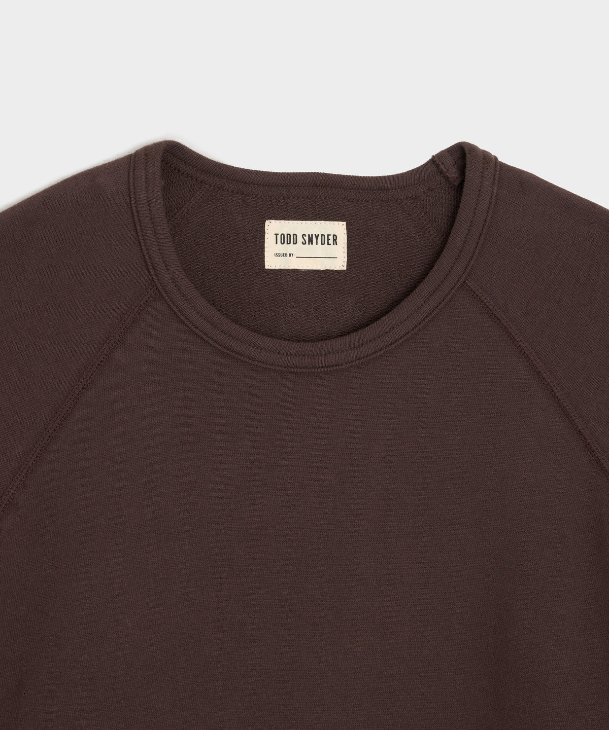 Lightweight Terry Cloth Crew