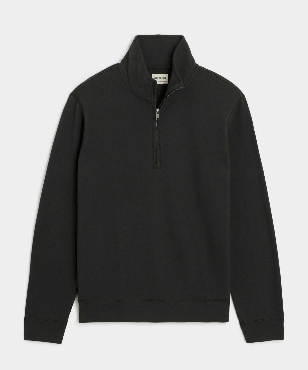 Lightweight Terry Cloth Quarter-Zip