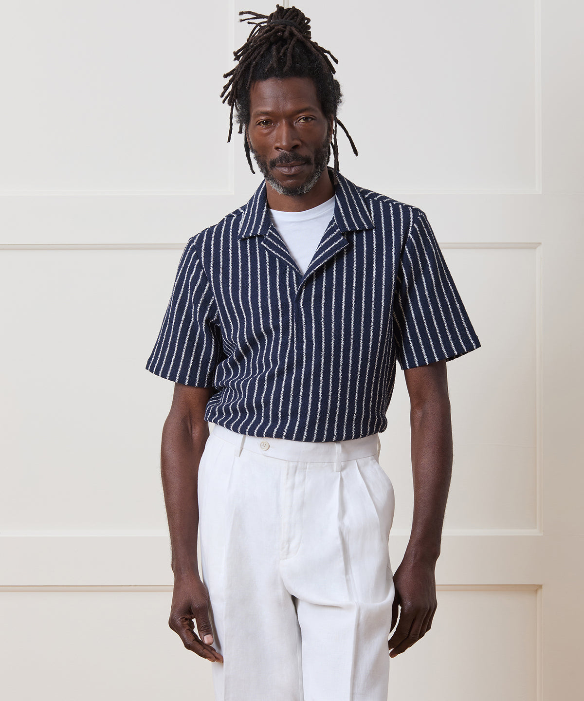 Relaxed Boucle Montauk Polo