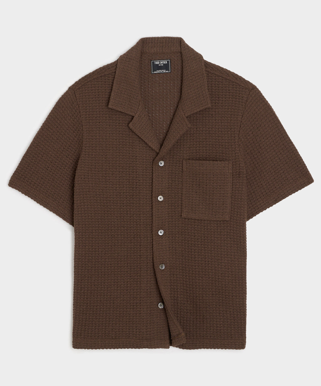 Relaxed Textured Cabana Polo
