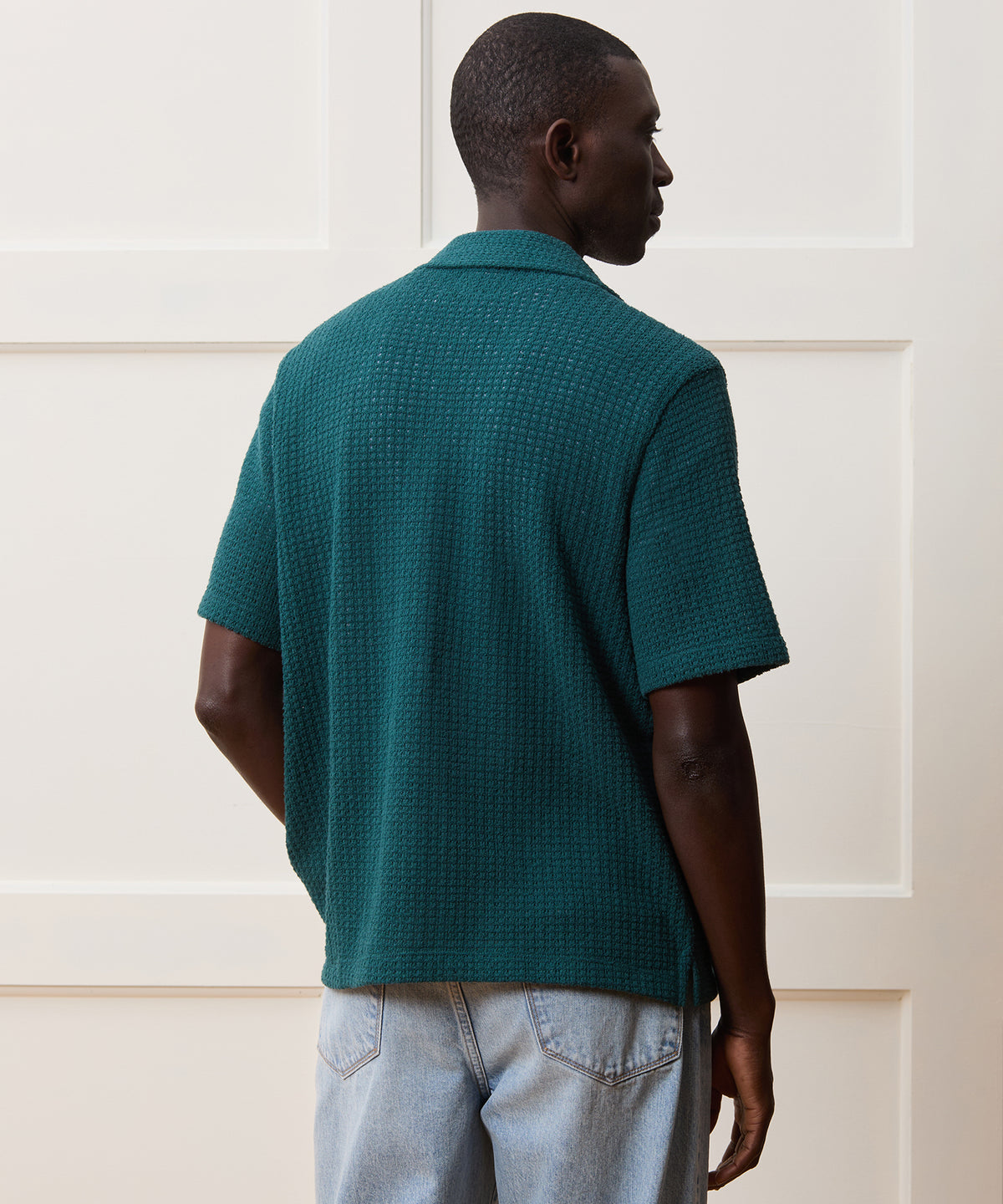 Relaxed Textured Cabana Polo