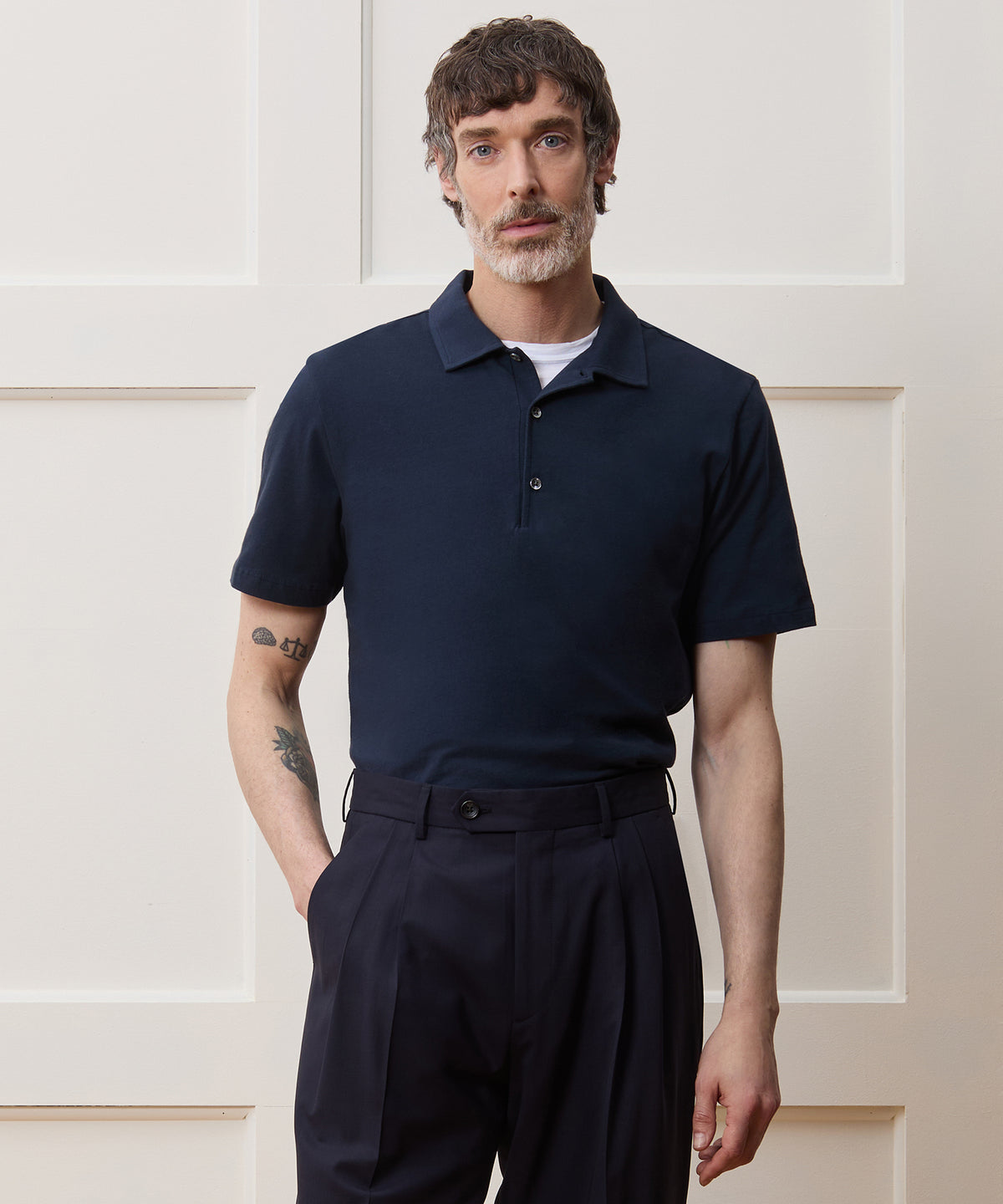 Made In L.A. Jersey Polo