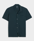 Made in L.A. Jersey Full-Placket Polo