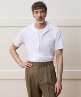 Made in L.A. Jersey Full-Placket Polo