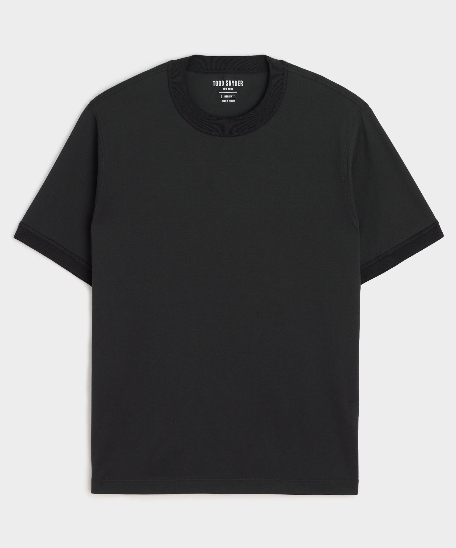 Sea Island Cotton Tee in Black – Todd Snyder