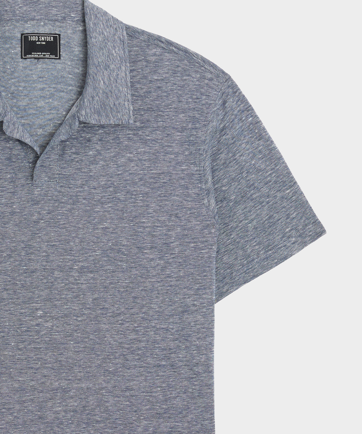 Cotton-Linen Pique Montauk Polo