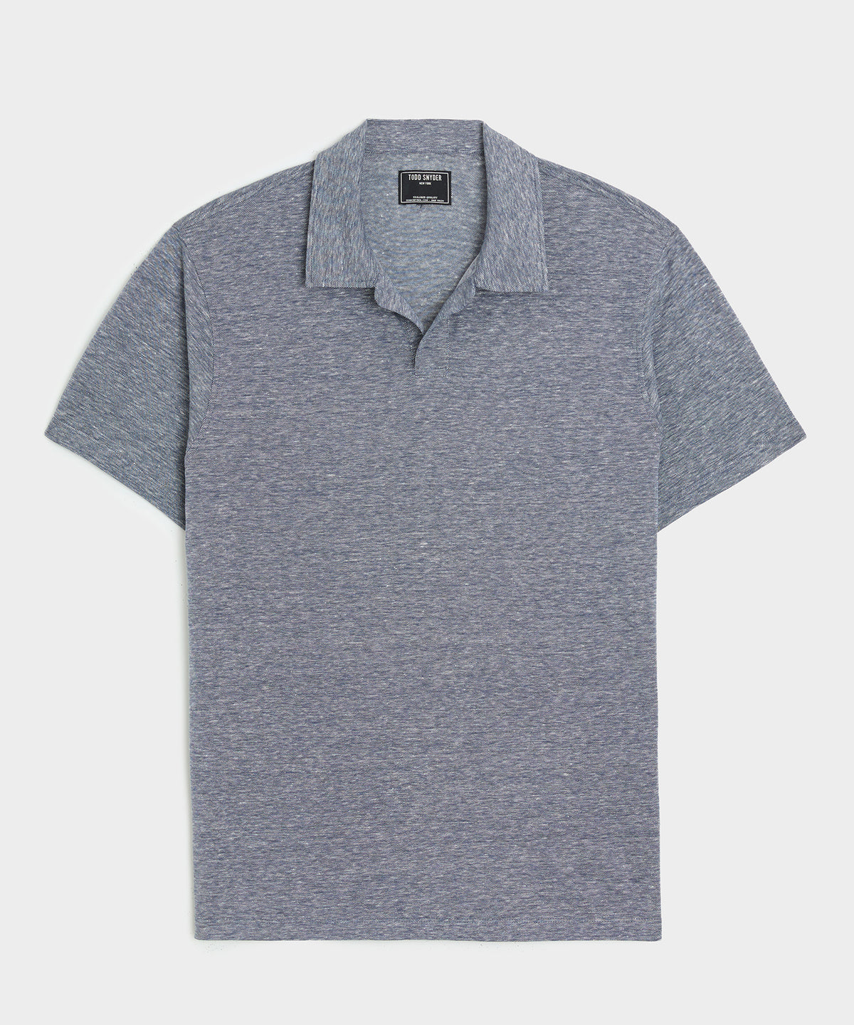 Cotton-Linen Pique Montauk Polo