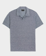 Cotton-Linen Pique Montauk Polo