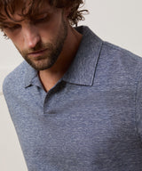 Cotton-Linen Pique Montauk Polo