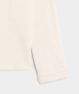 Boucle Band Collar Popover Shirt