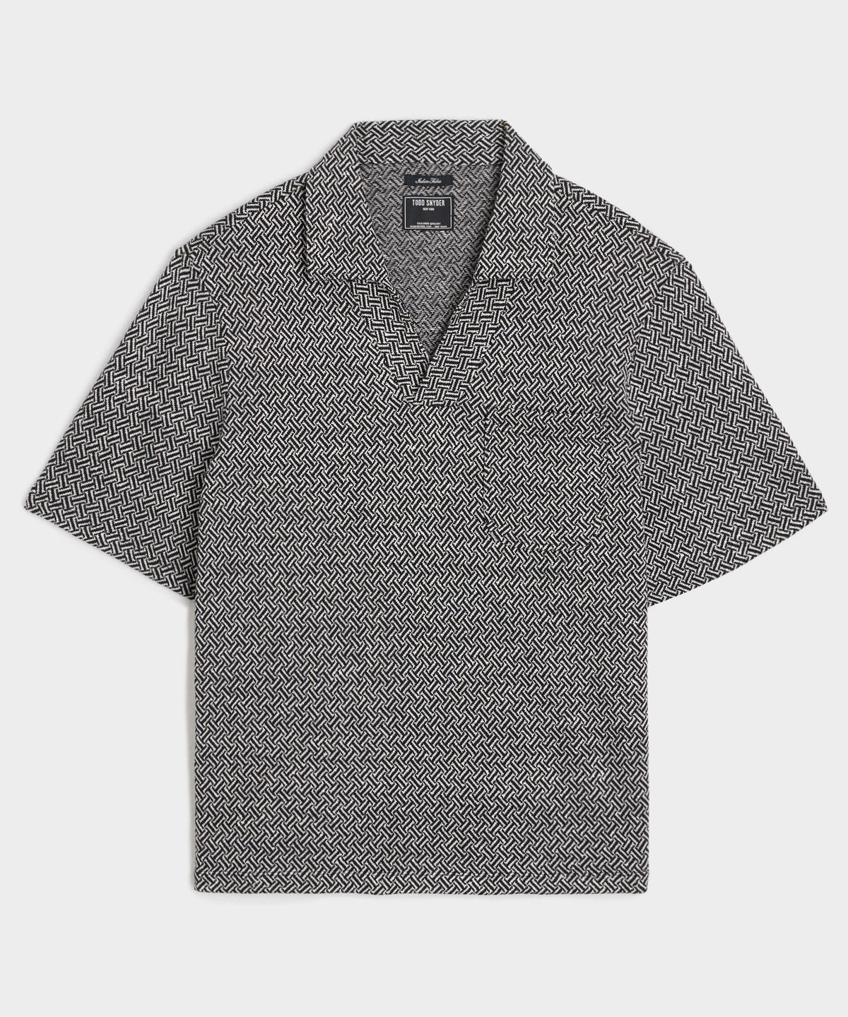 Relaxed Linen-Cotton Pocket Polo