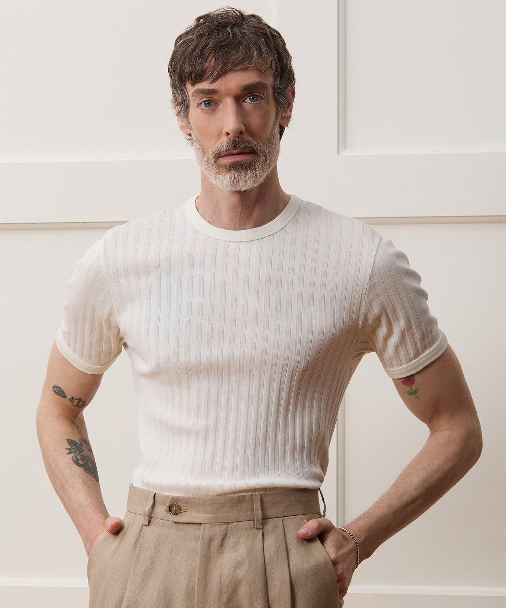 Ribbed Tee