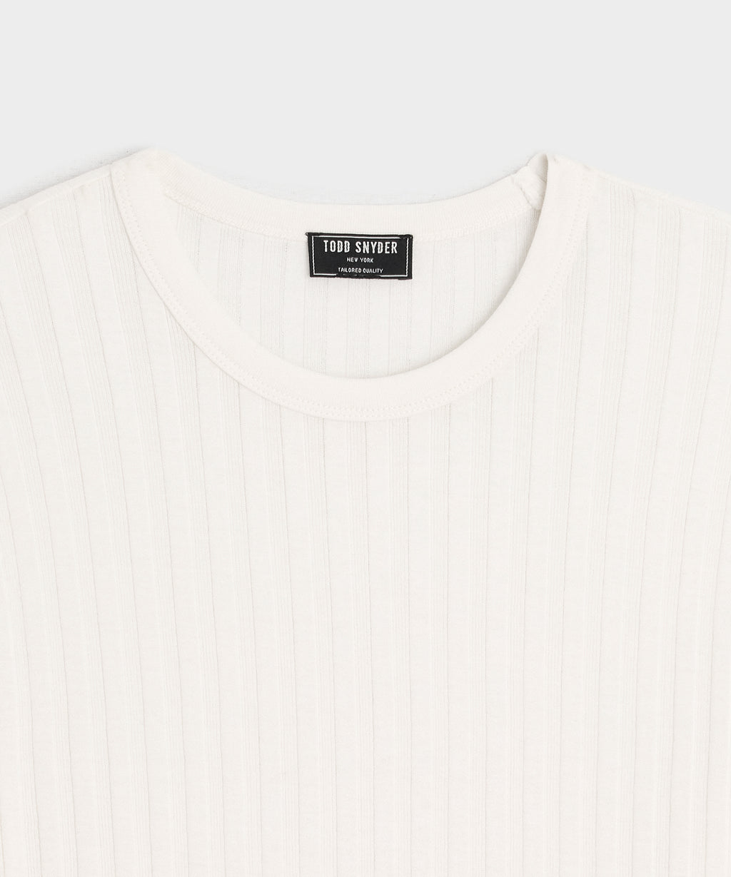 Ribbed Tee