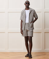 7" Relaxed Checkered Short