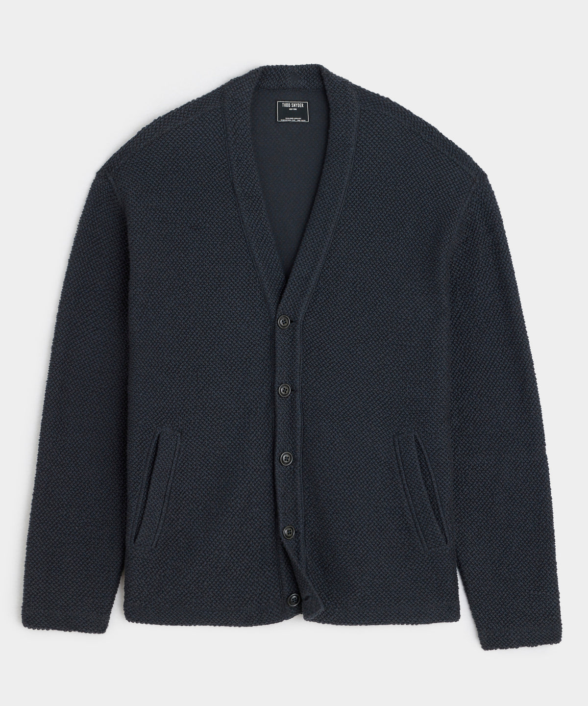 Cotton Boucle Cardigan