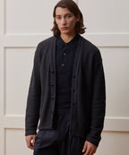Cotton Boucle Cardigan