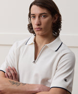 Champion Fleece Quarter-Zip Polo