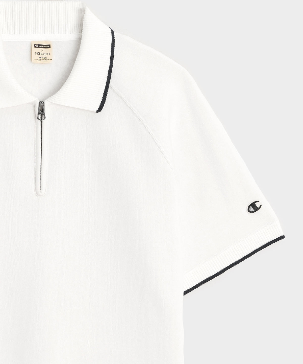 Champion Fleece Quarter-Zip Polo