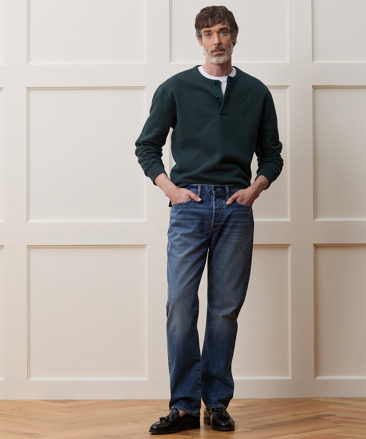 Champion Henley Sweatshirt