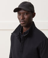 Travel Terry Mock Neck Sweatshirt