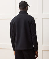 Travel Terry Mock Neck Sweatshirt