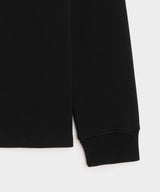 Travel Terry Mock Neck Sweatshirt