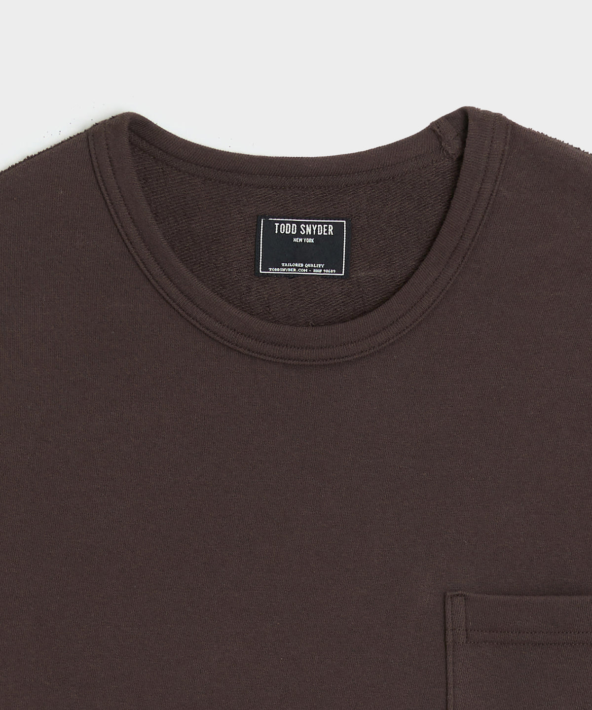 Lightweight Terry Cloth Short-Sleeve Sweatshirt