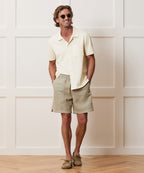 Linen-Cotton Polo