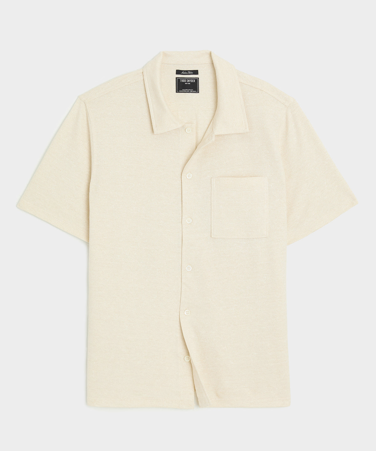 Linen-Cotton Polo
